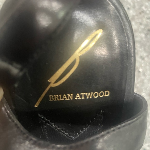 Brian Atwood Black Stiletto Sandals - Picture 5 of 7